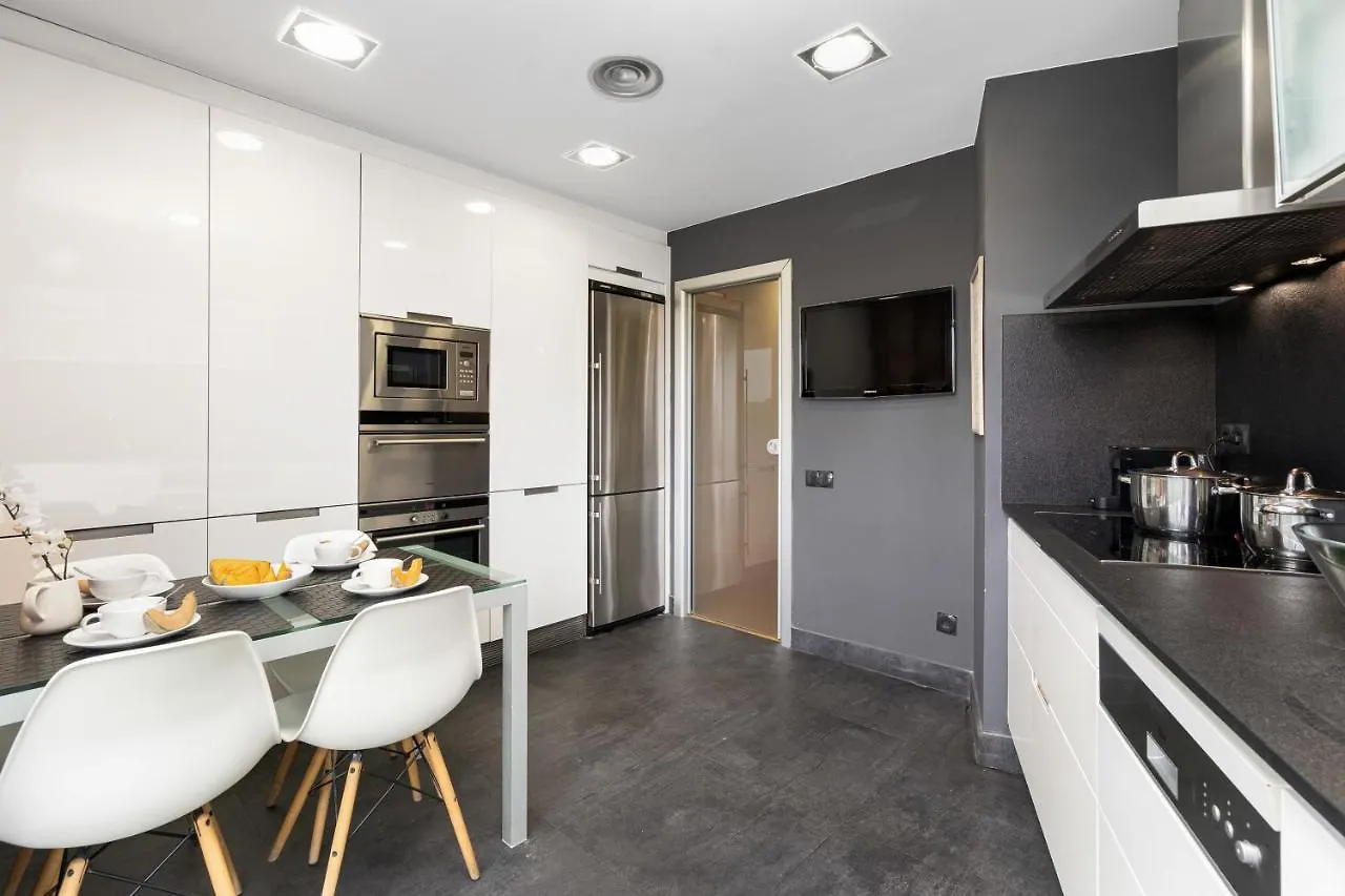 Lodging Apartments Beach Penthouse Near Center With Pool Barcelona