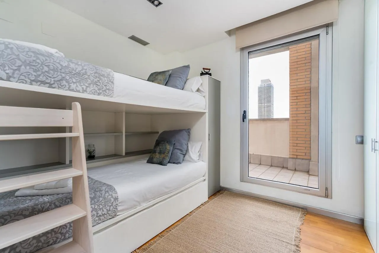 Lodging Apartments Beach Penthouse Near Center With Pool Barcelona