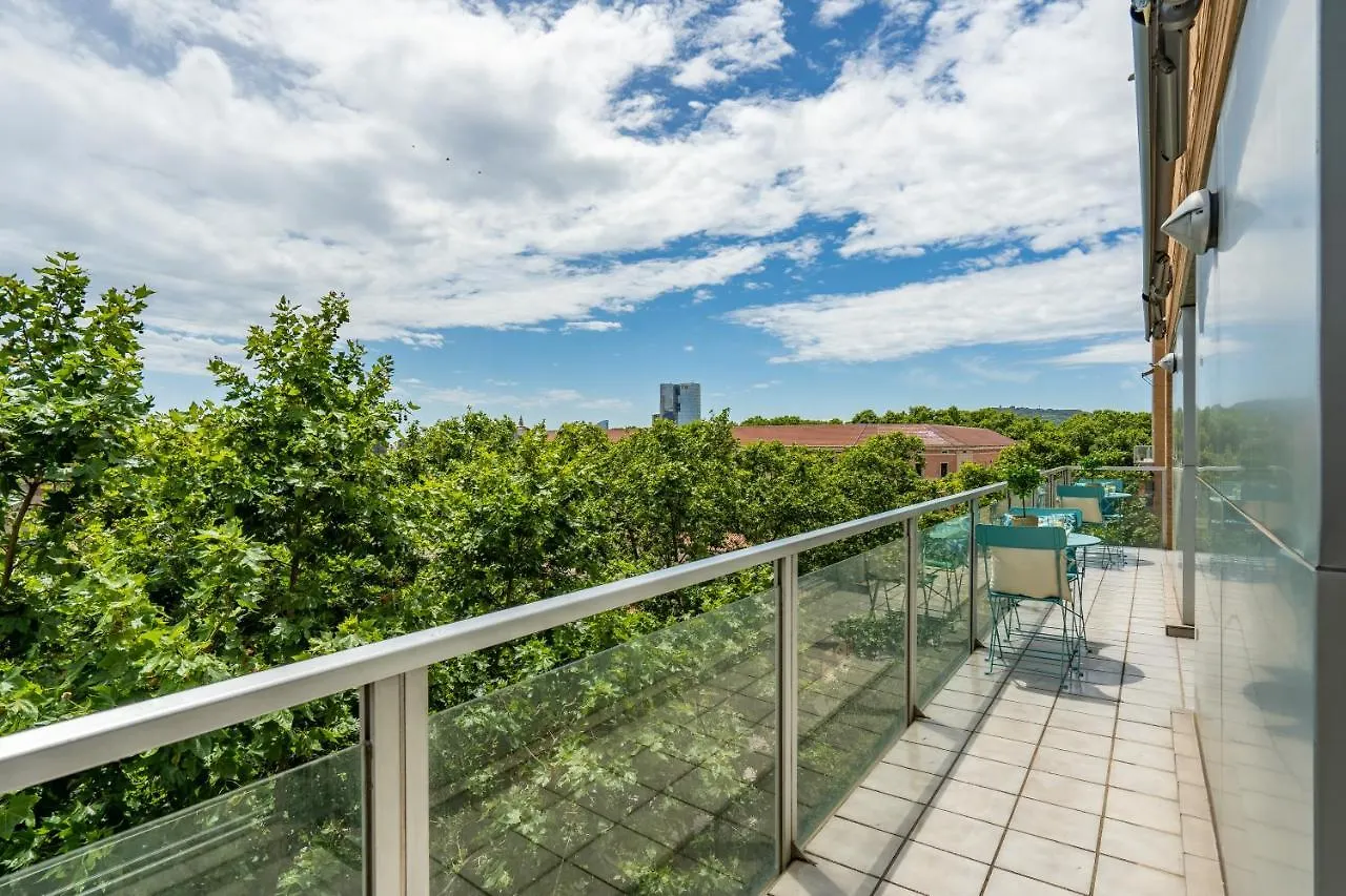 Lodging Apartments Beach Penthouse Near Center With Pool Barcelona