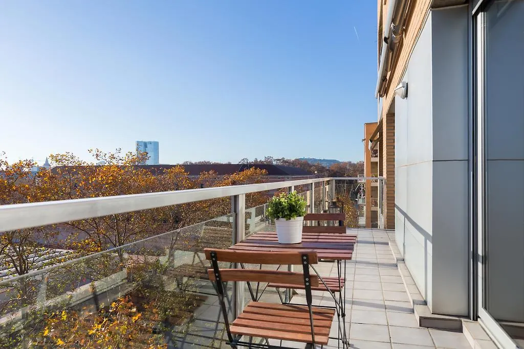 Lodging Apartments Beach Penthouse Near Center With Pool Barcelona 0*,